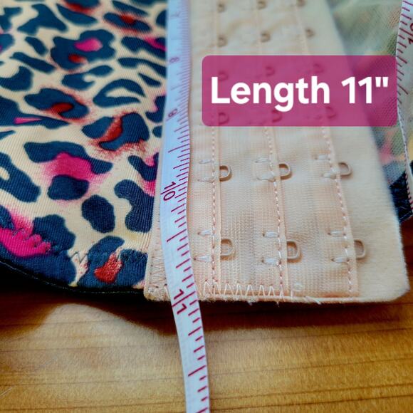 Y2K Rue 21 Tarea Push-Up Bra 36B – Pink Leopard Coquette Glam Grunge - Picture 6 of 10